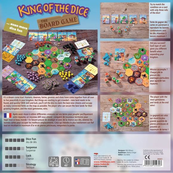 King of the Dice Board Game - Picture 2 of 7